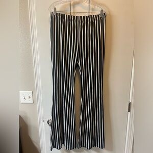 Fashionomics Black Stripe Bell Bottoms